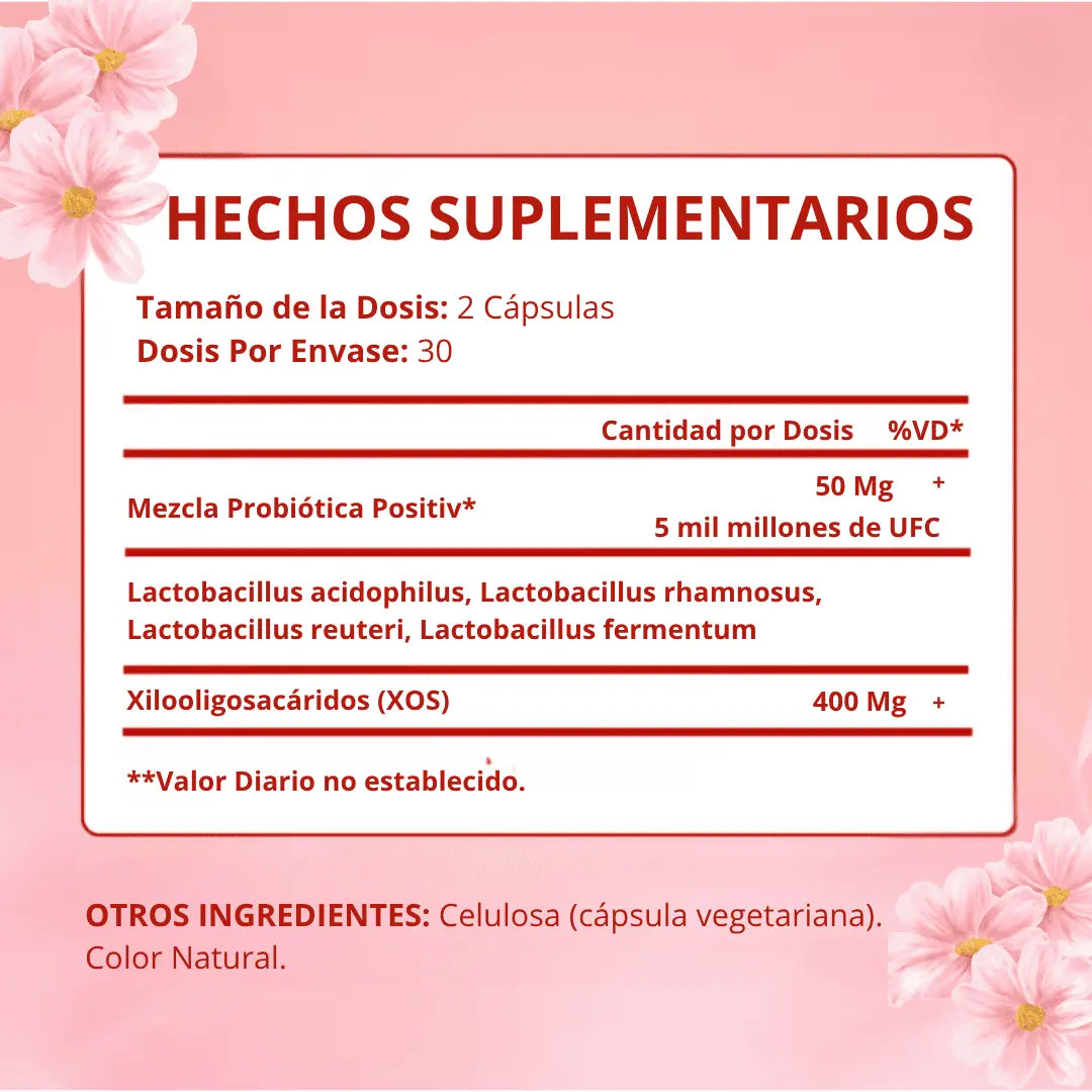 Probiótico Vaginal Quit Mood ‒ 60 cáps.