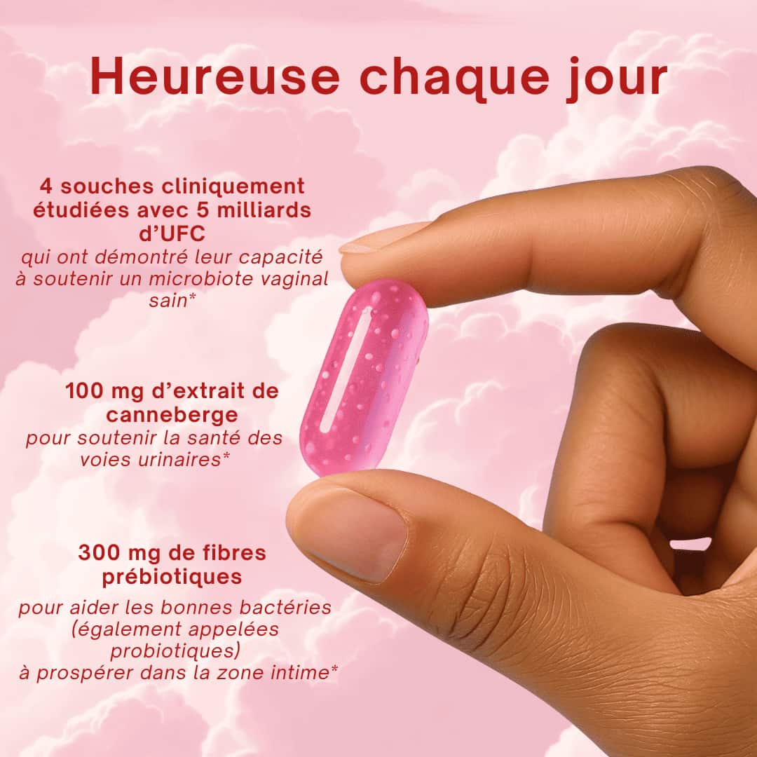 Probiotique Vaginal Quit Mood ‒ 60 gélules