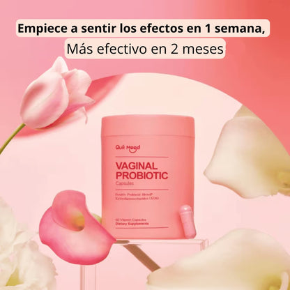 Probióticos Quit Mood para Mujeres Equilibrio del pH con Probióticos y Mezcla Probiótica de Lactobacillus - Suplemento para la Salud Femenina