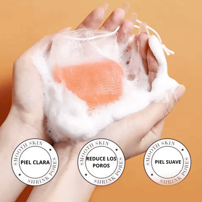 Jabón de Cúrcuma Hecho a Mano para Limpieza Corporal, Aclarado de Axilas Oscuras y Piernas, Limpiadores Corporales, Jabón Facial Iluminador, Cuidado de la Piel Suave
