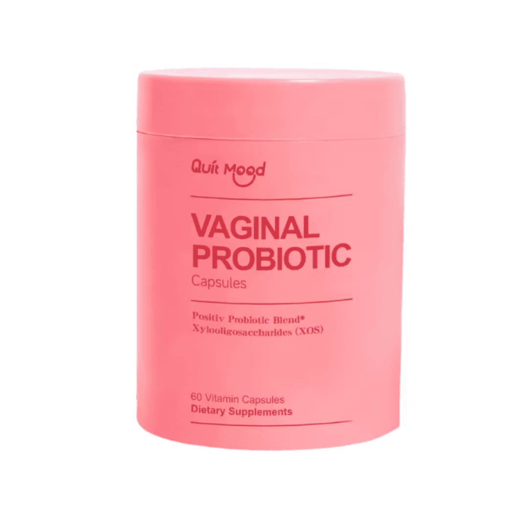Probióticos Quit Mood para Mujeres Equilibrio del pH con Probióticos y Mezcla Probiótica de Lactobacillus - Suplemento para la Salud Femenina