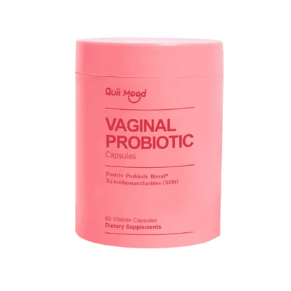 Probióticos Quit Mood para Mujeres Equilibrio del pH con Probióticos y Mezcla Probiótica de Lactobacillus - Suplemento para la Salud Femenina